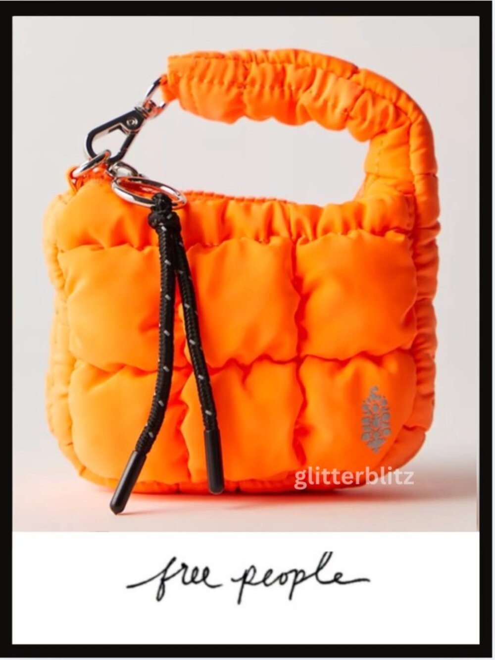 Free People Quilted Micro Pouch